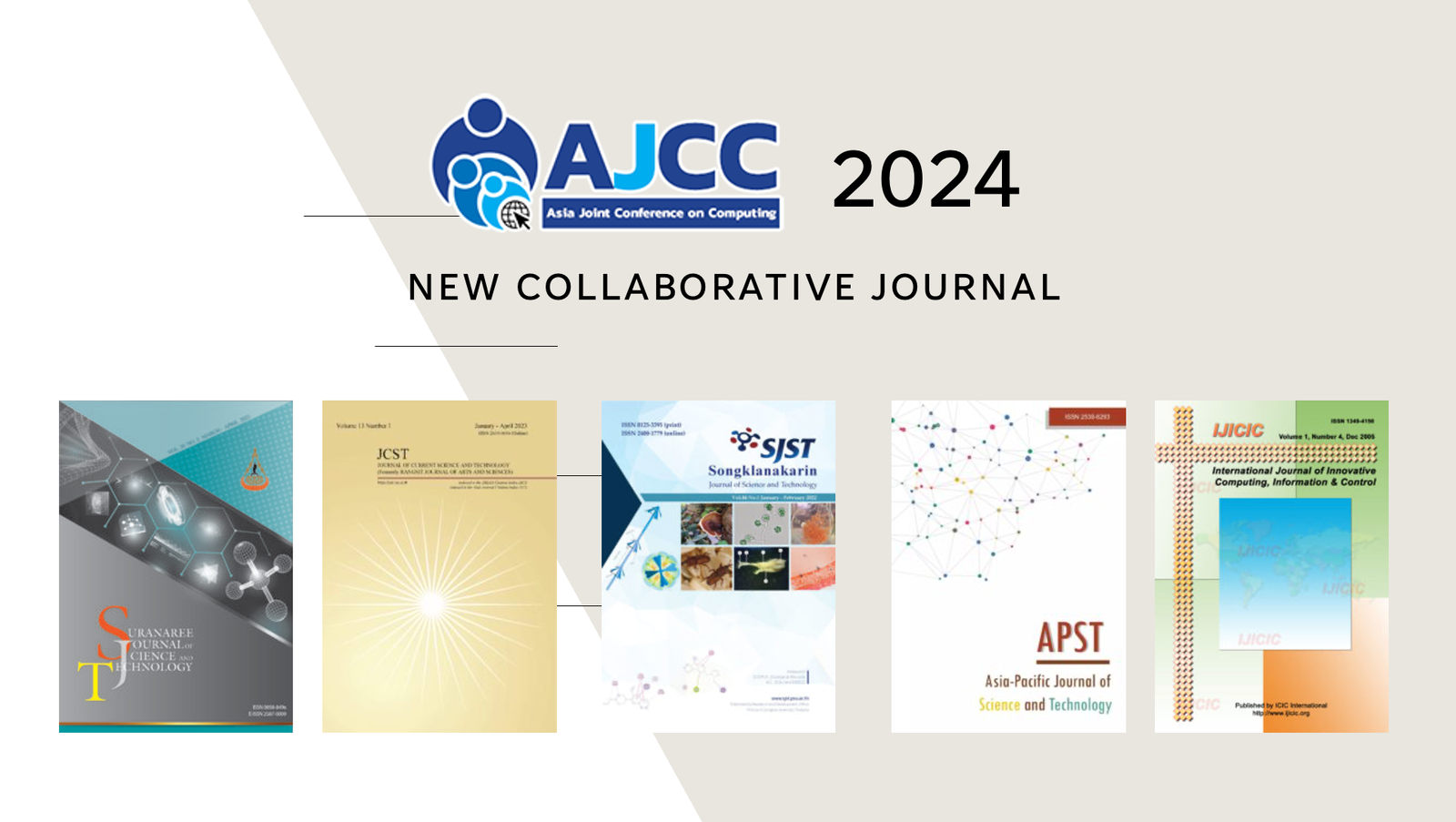 Our new collaboration journals